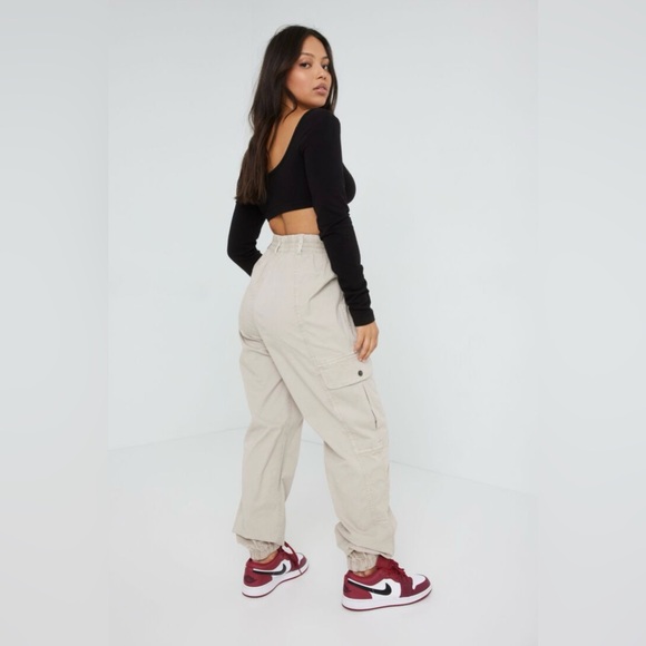 Garage Brianna Bubble Pant in Beige Women’s Size XS - Picture 3 of 7